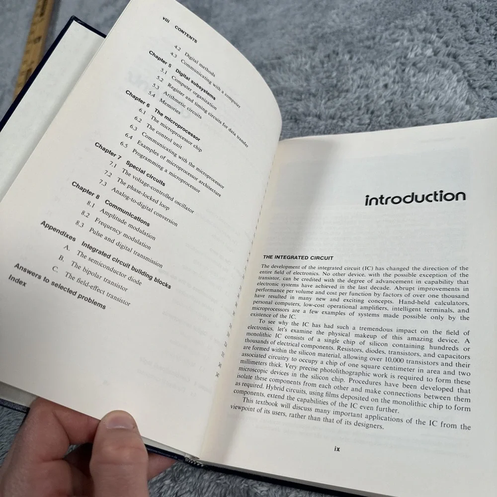Electronic Design with Integrated Circuits by Comer David J 1981 Textbook